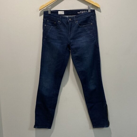 Gap Jeans Always 1969 Skinny Jeans Zippers Size 27 - Picture 9 of 12